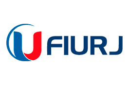 Logo da FIURJ (versão horizontal colorida)