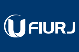 Logo da FIURJ (versão horizontal branca)